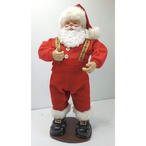 Dancing Santa Claus Christmas Fantasy 1998 Animated Musical Jingle Bell Rock